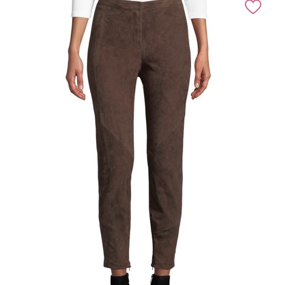 Lafayette 148 New York Pants - Genuine Suede Pants by Lafayette 148!